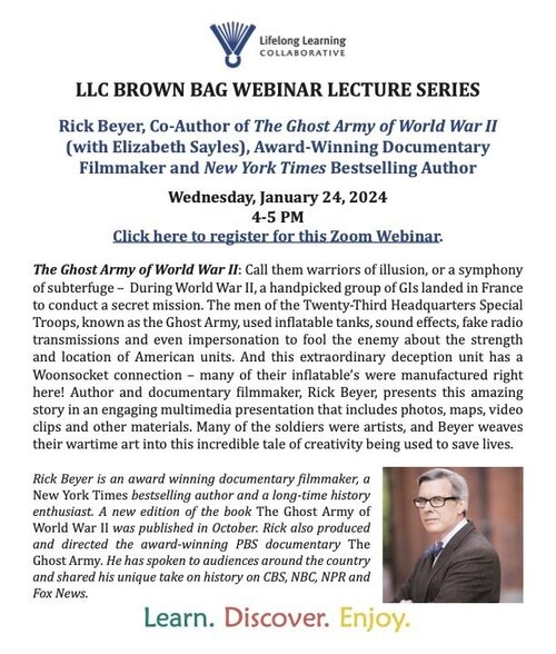 Brown Bag Lecture on The Ghost Army 